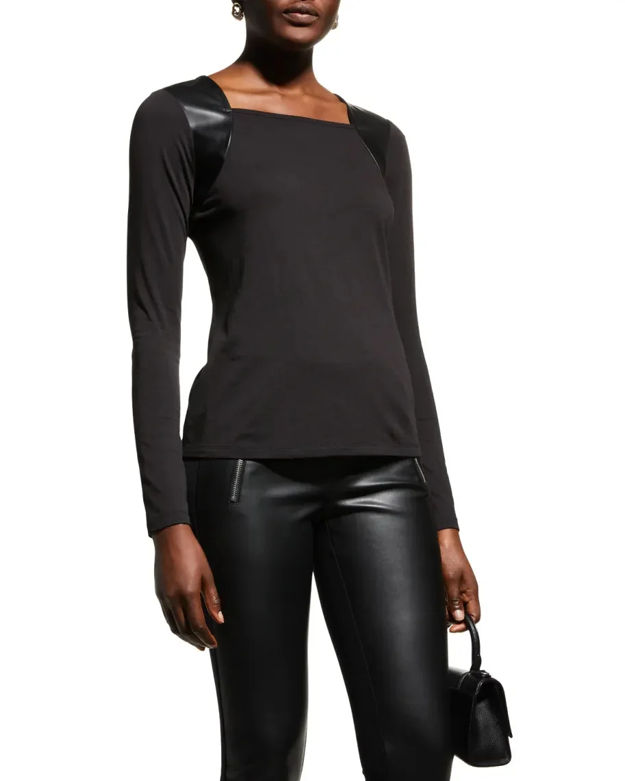 Жіночий лонгслів Michael Kors 1159795361 (Чорний, XS)