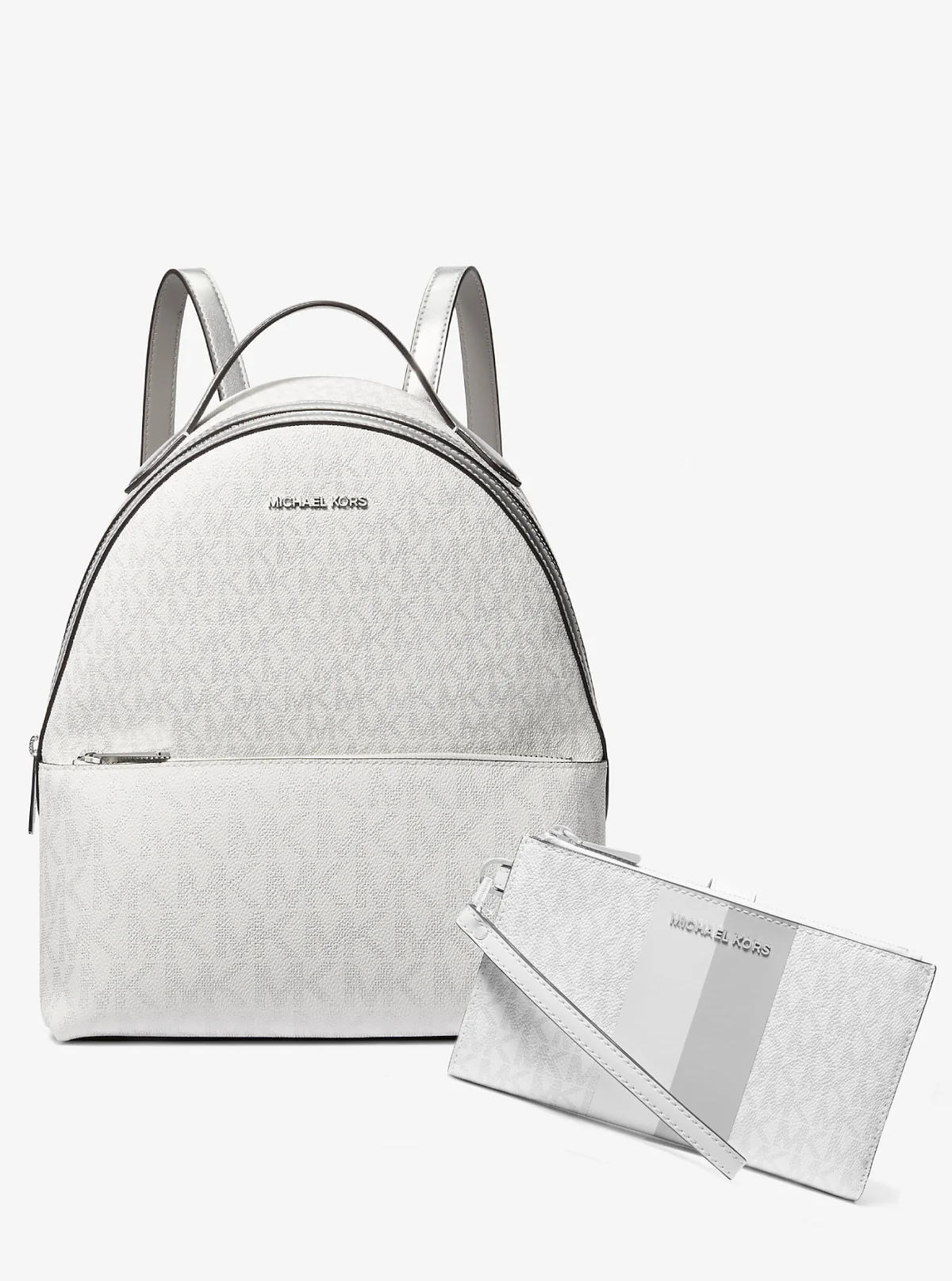Жіночий набір Michael Kors рюкзак та гаманець 1159845109 (Білий One Size)