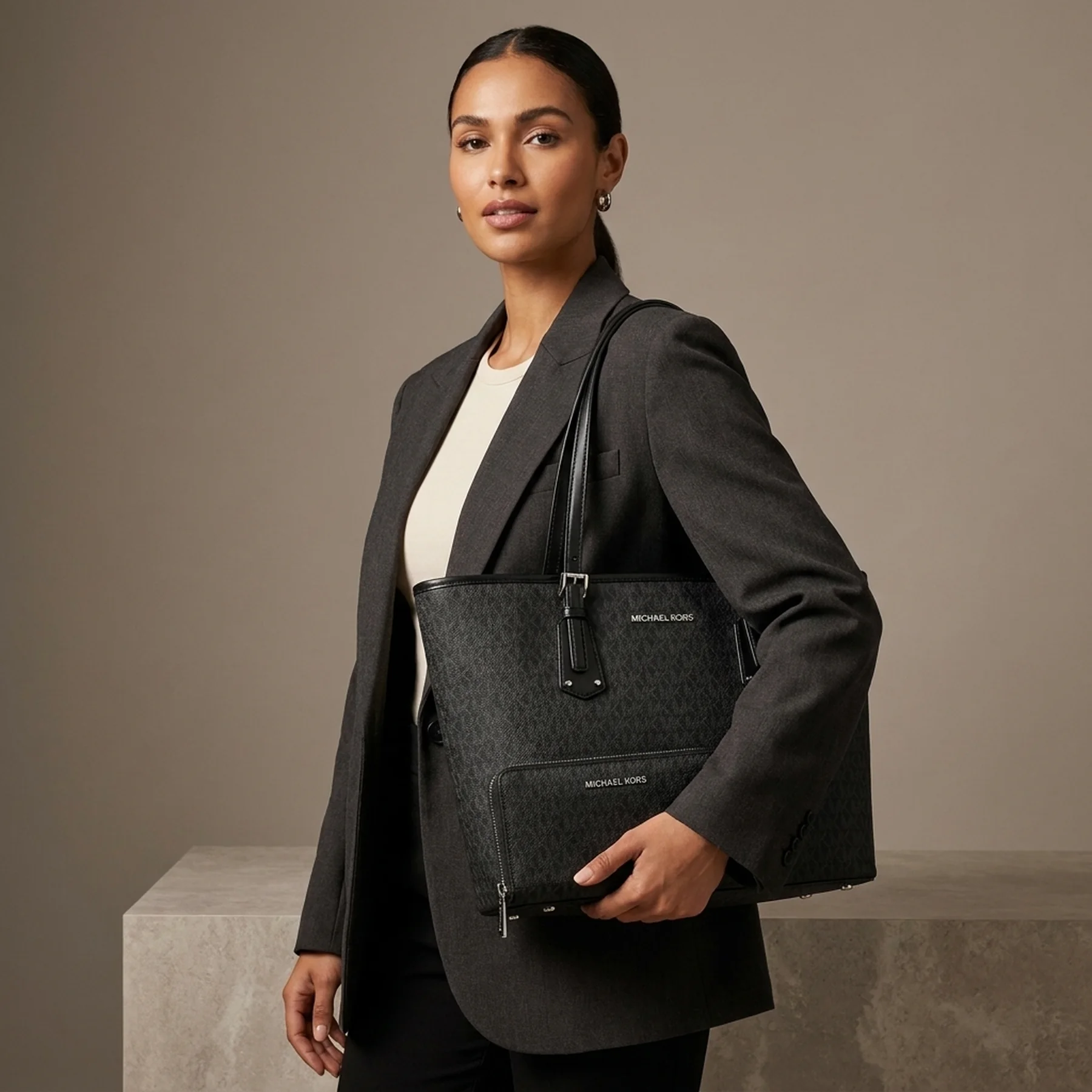 Жіночий набір Sinclair Michael Kors сумка та гаманець 1159845963 Чорний