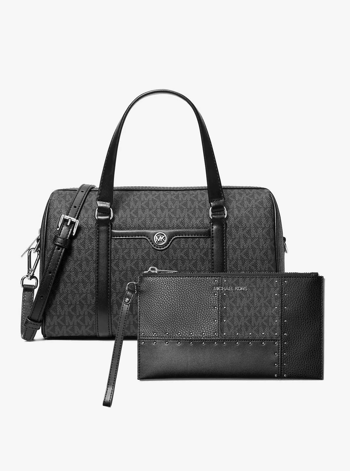 Жіночий набір Travel Michael Kors сумка та клатч 1159846005 Чорний