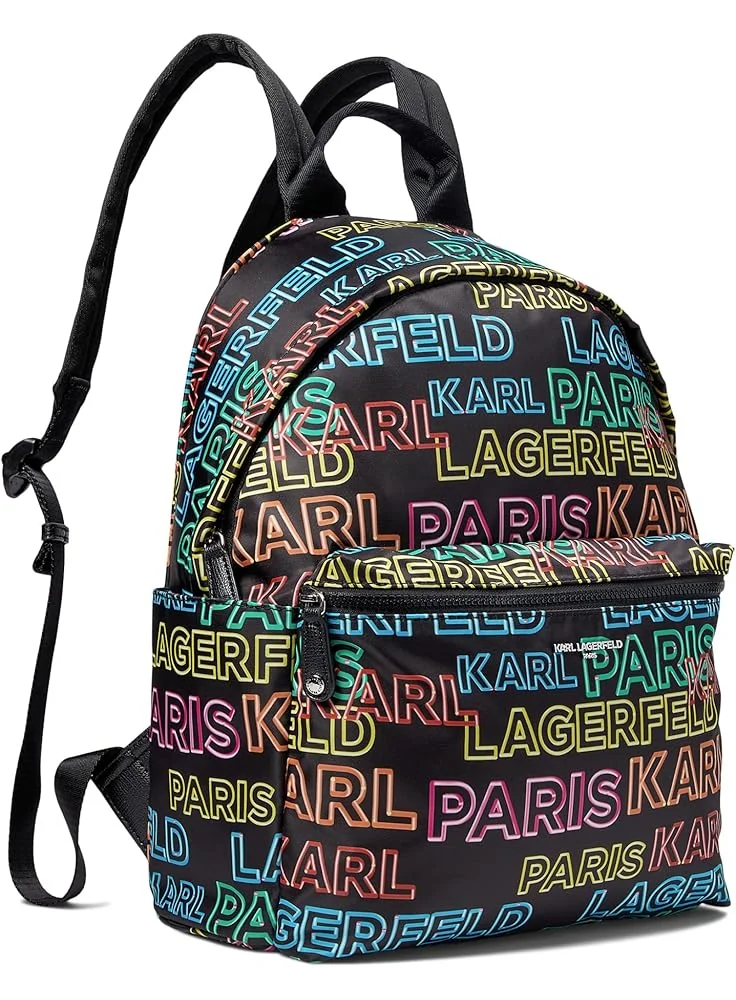 Жіночий рюкзак Karl Lagerfeld Paris з логотипом 1159827072 (Чорний One size)