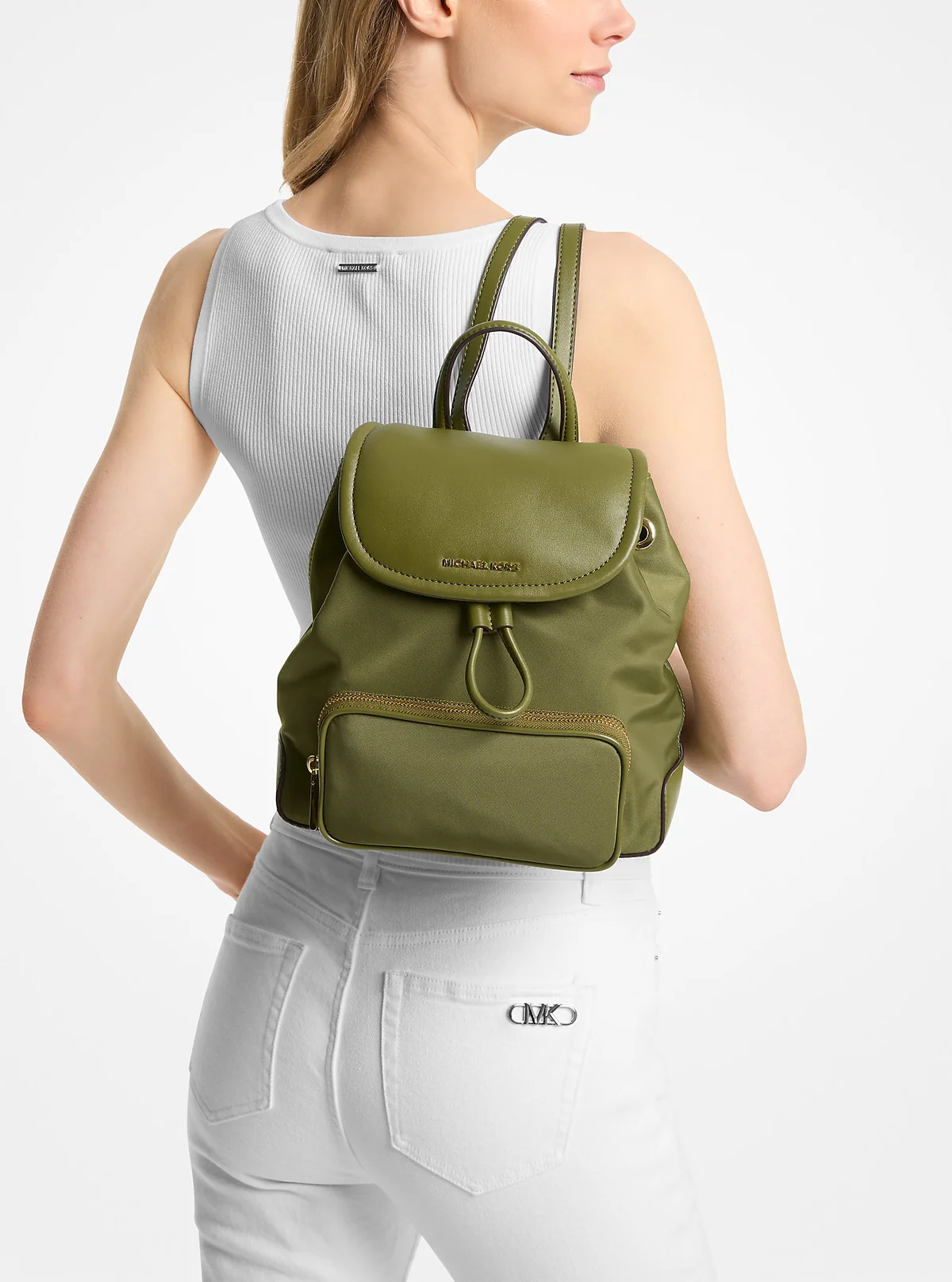 Жіночий рюкзак Michael Kors 1159826211 (Зелений One size)