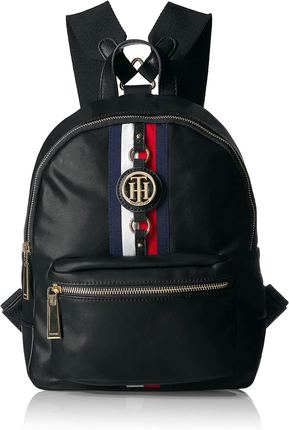 Жіночий рюкзак Tommy Hilfiger з монограмою 1159769196 (Чорний, One Size)
