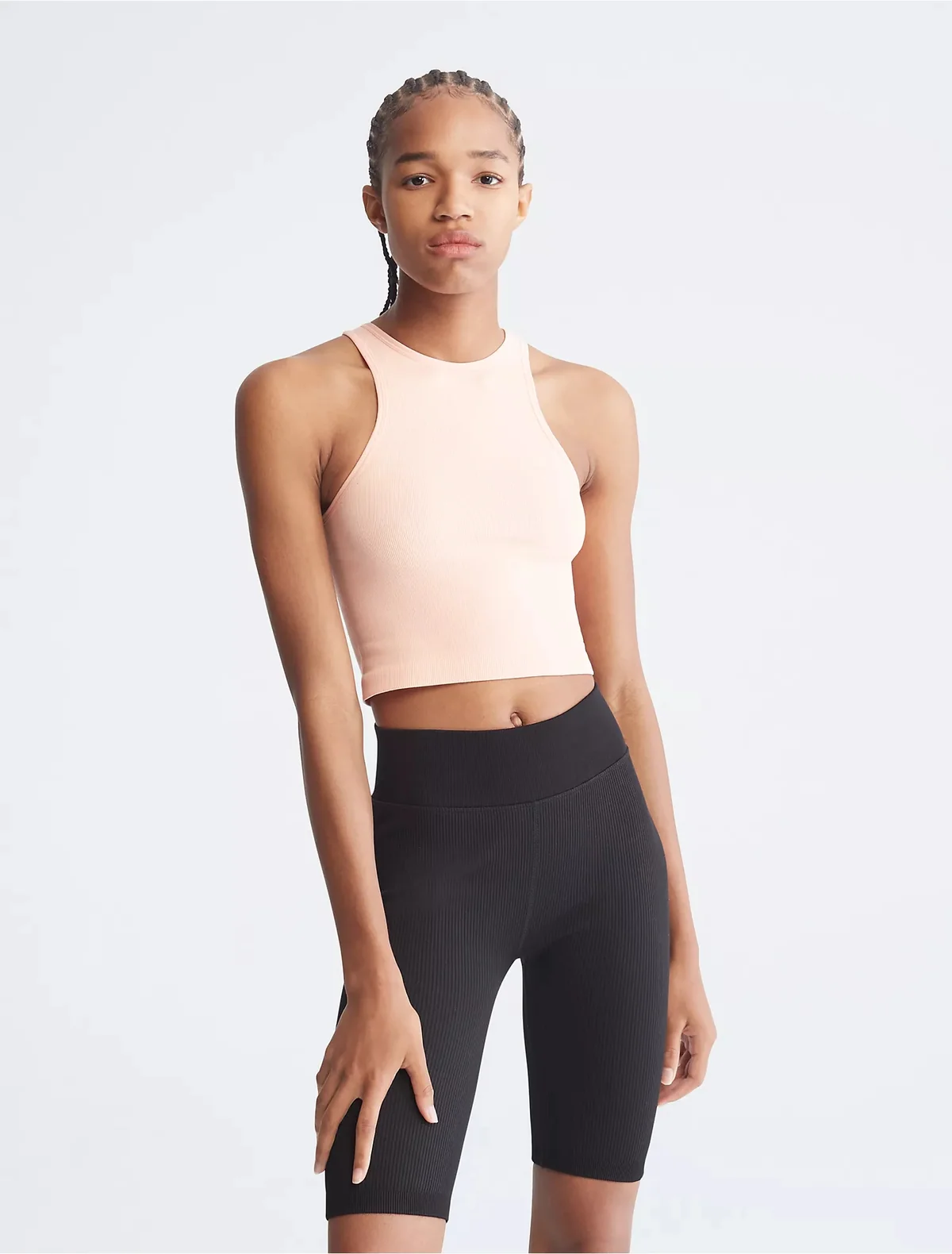 Жіночий спортивний топ Performance Calvin Klein у рубчик 1159794068