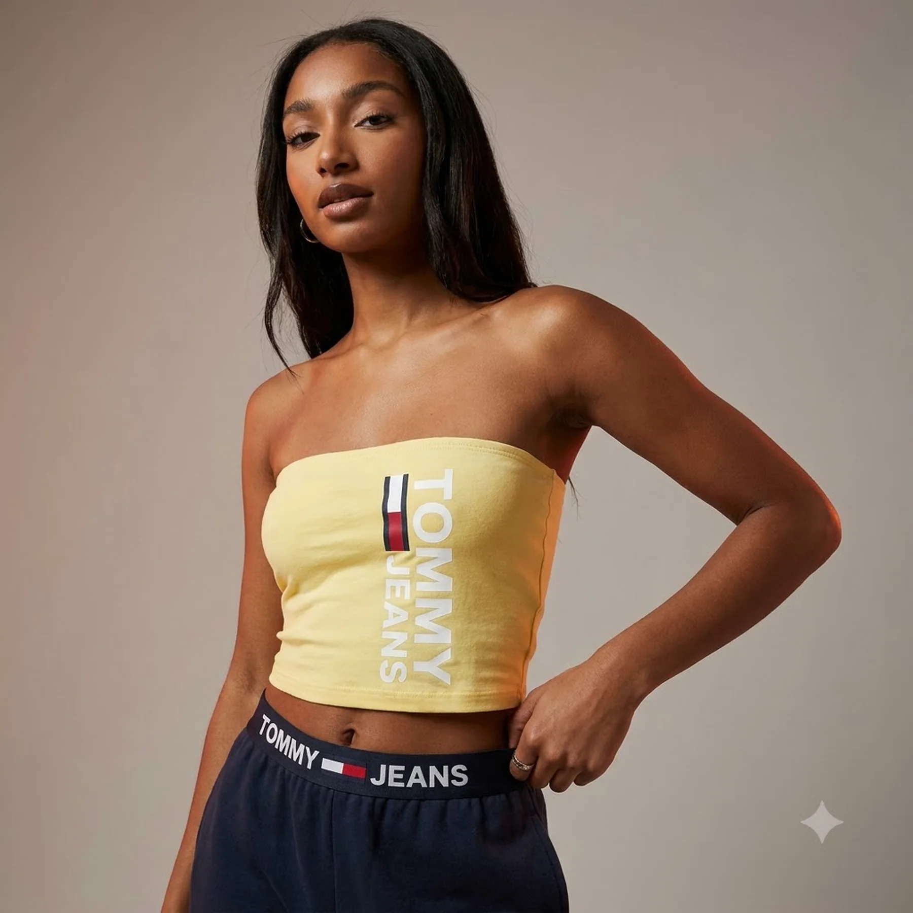 Жіночий топ Tommy Hilfiger топ-бандо Tommy Jeans 1159771743
