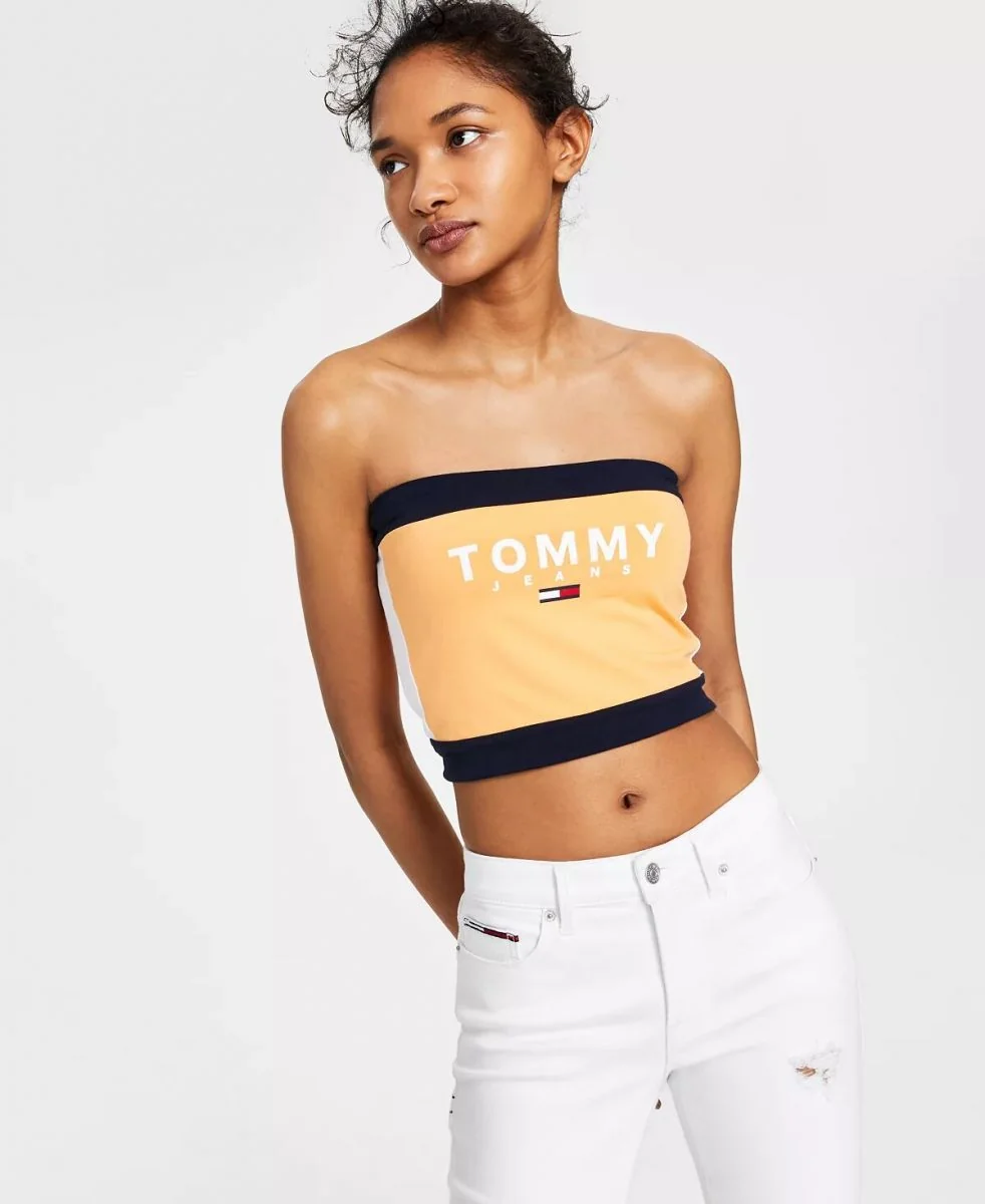 Жіночий топ Tommy Hilfiger топ-бандо Tommy Jeans 1159766051