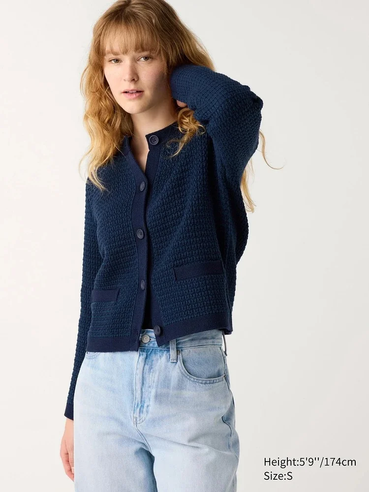 Жіночий укорочений кардиган UNIQLO 1159824682