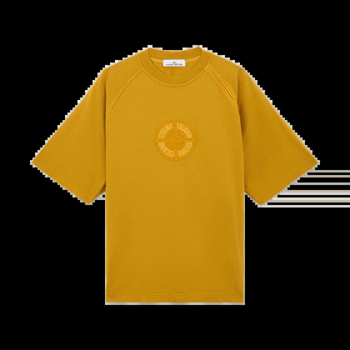 Жовта футболка Stone Island