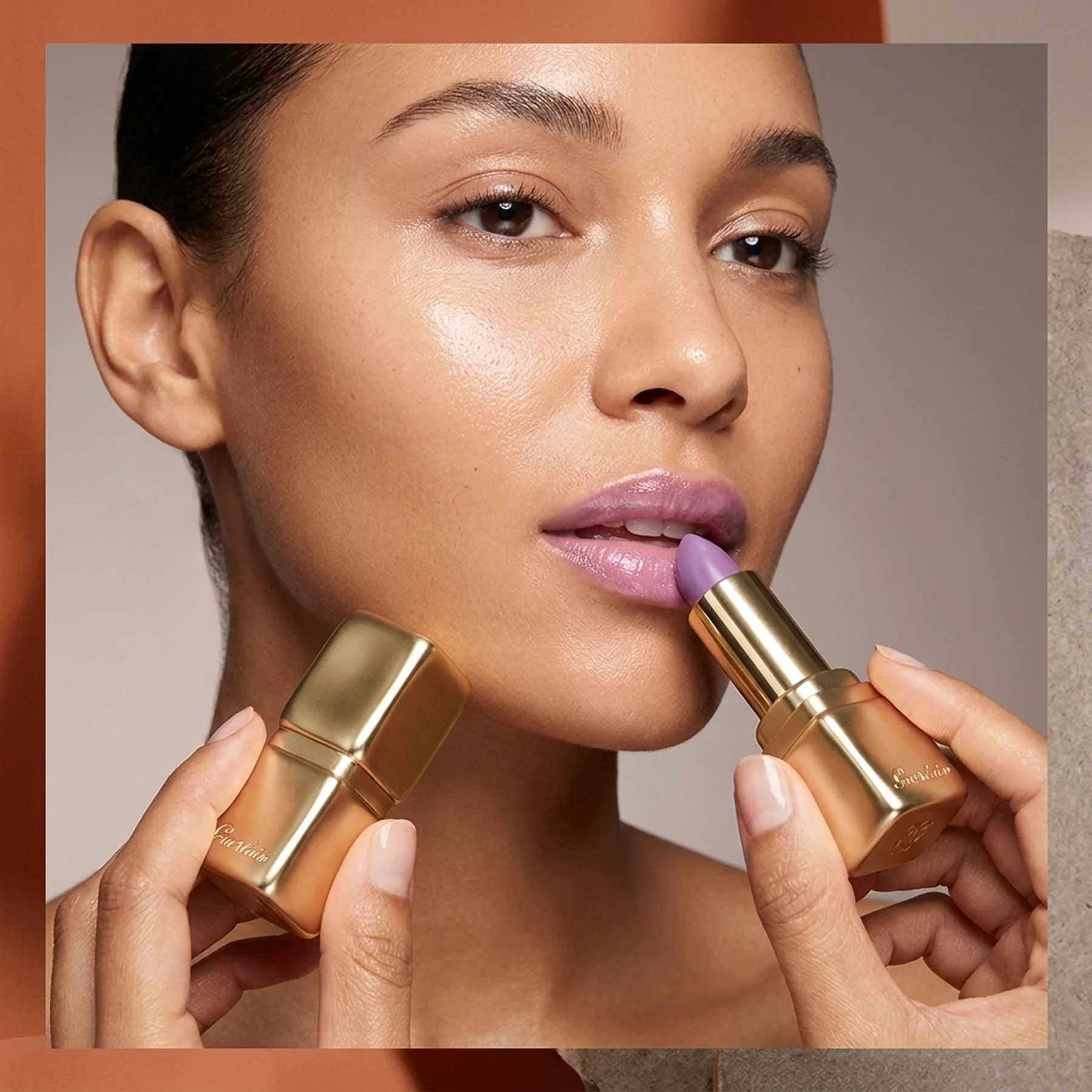 Увлажняющий бальзам для губ Guerlain KissKiss Bee Glow 3.2 г 809 Lavender Glow