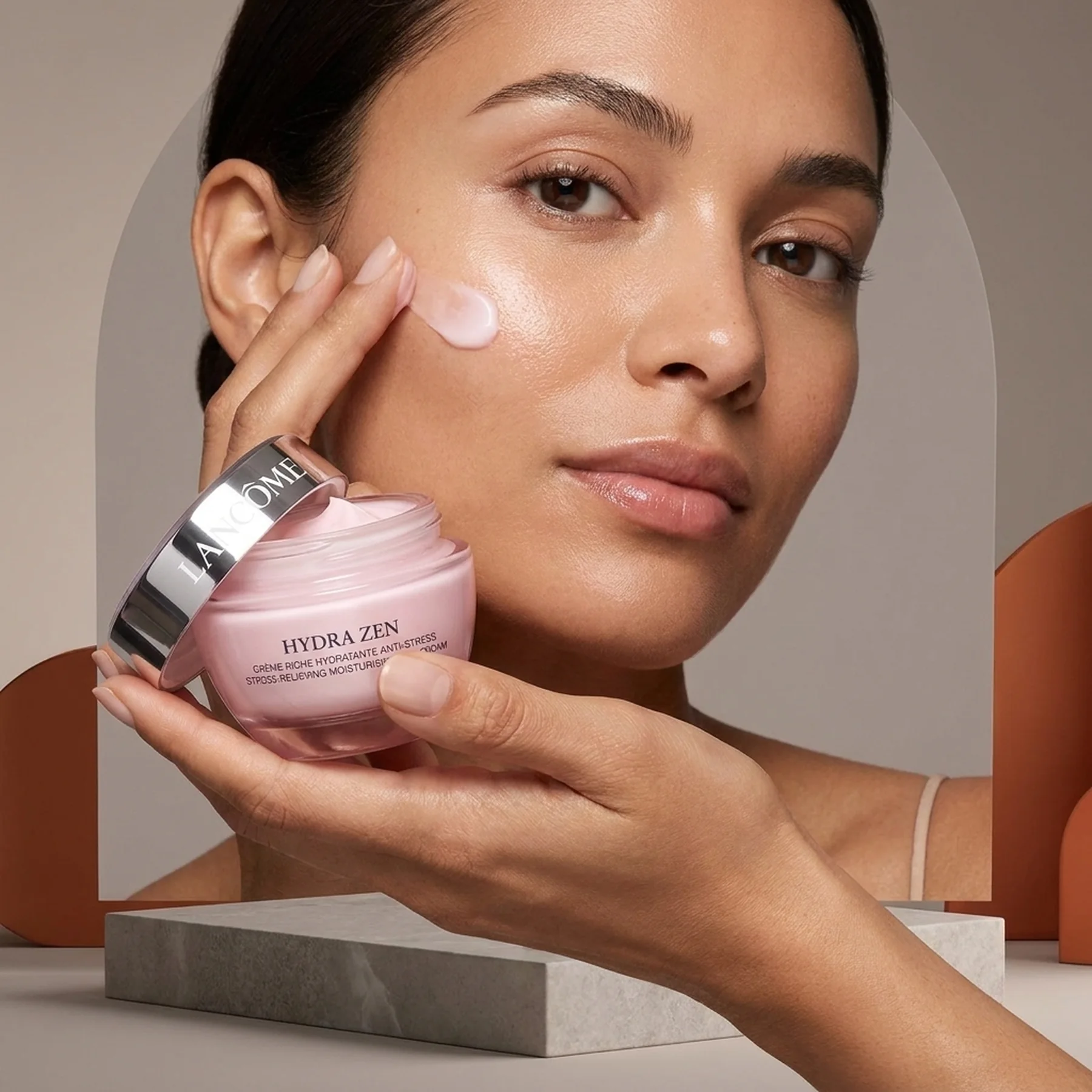 Увлажняющий дневной крем для сухой кожи лица Lancome Hydra Zen Rich Cream 50 мл