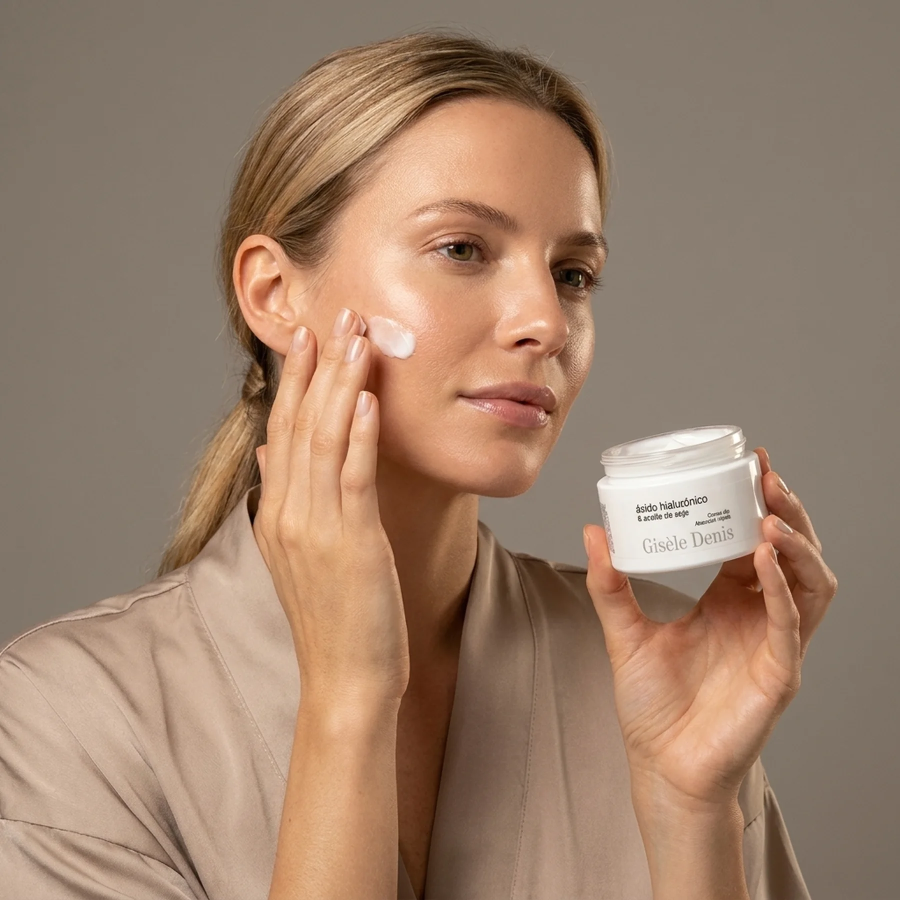 Увлажняющий крем для лица с гиалуроновой кислотой и соевым маслом Gisele Denis Crema facial Acido Hialuronico y Aceite de Soja 50 мл