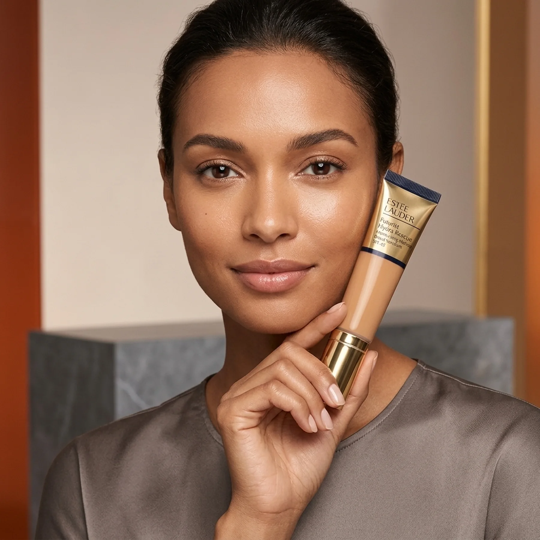 Увлажняющий тональный крем SPF 45 Estee Lauder Futurist Hydra Rescue 35 мл 3N2 Wheat