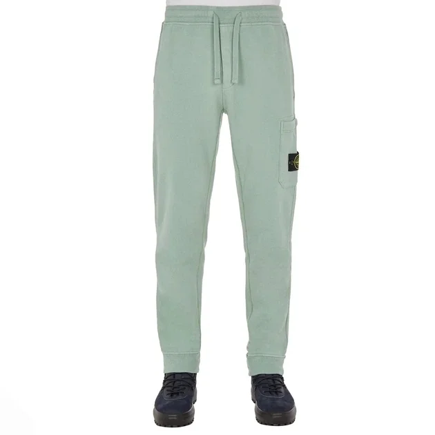 Звужені спортивні штани Stone Island Green